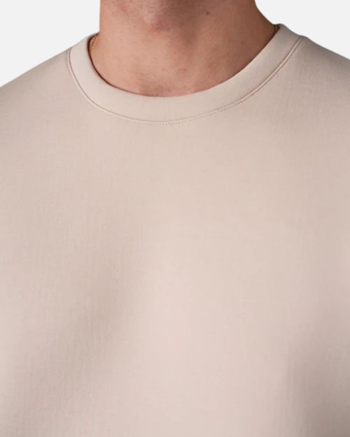 Completo T-shirt e Pantaloncini Basic - Beige - Footkorner