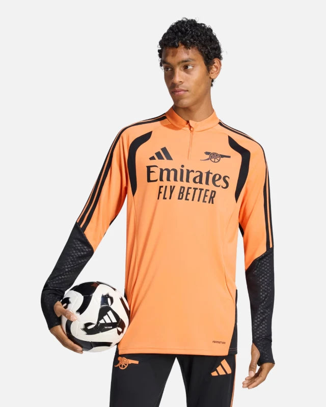 FootkornerHaut d'entraînement Arsenal FC Tiro 2026/2027 - Orange