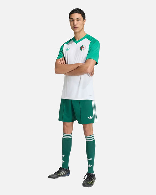 Camiseta de entrenamiento Argelia Copa del Mundo 2026 - Blanco/Verde - Footkorner