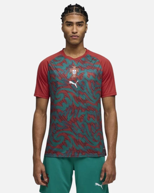 Maillot Pré-Match Portugal Coupe du Monde 2026 - Rouge - Footkorner