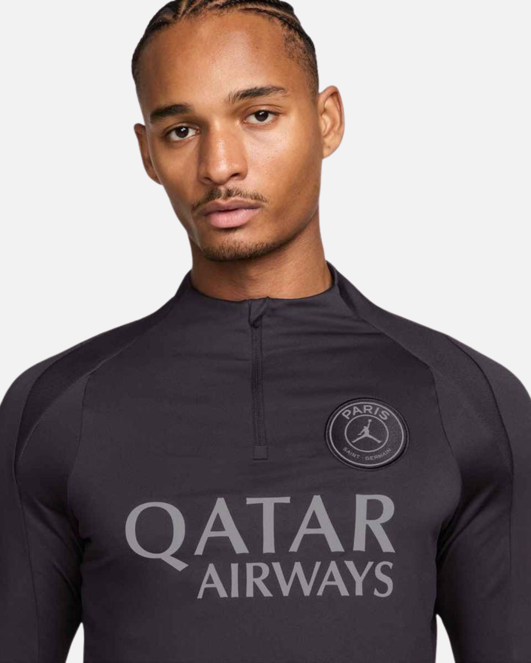 FootkornerHaut d'entraînement Dri-FIT Strike Drill Fourth Jordan x PSG 2025/2026 - Noir