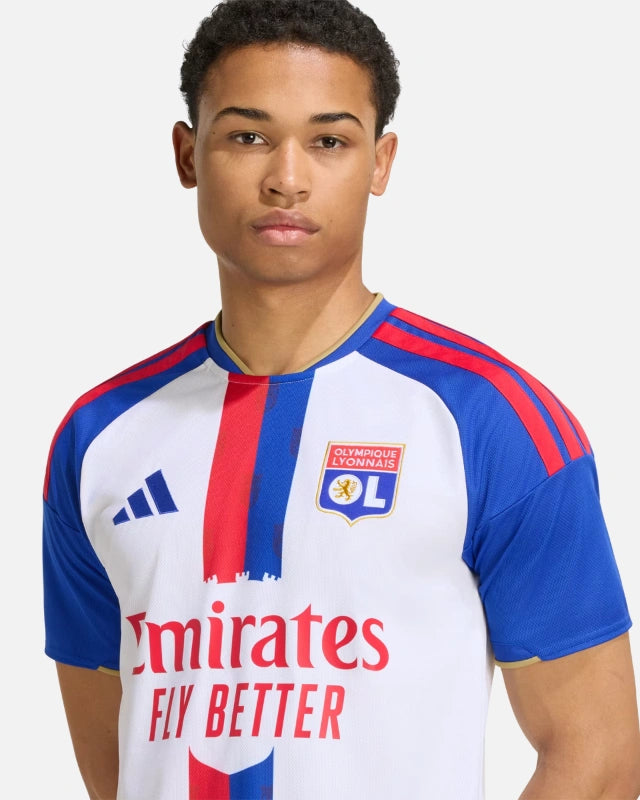 FootkornerMaillot Domicile Olympique Lyonnais 2026/2027 - Blanc/Bleu