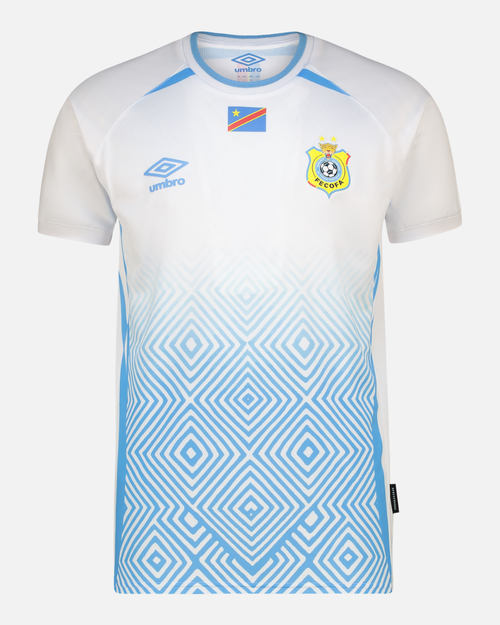 Maillot Extérieur République Démocratique du Congo 2025/2026 - Blanc - Footkorner