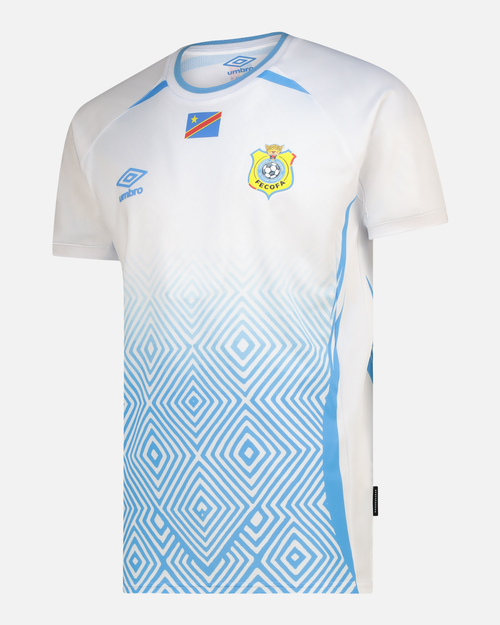 Maillot Extérieur République Démocratique du Congo 2025/2026 - Blanc - Footkorner