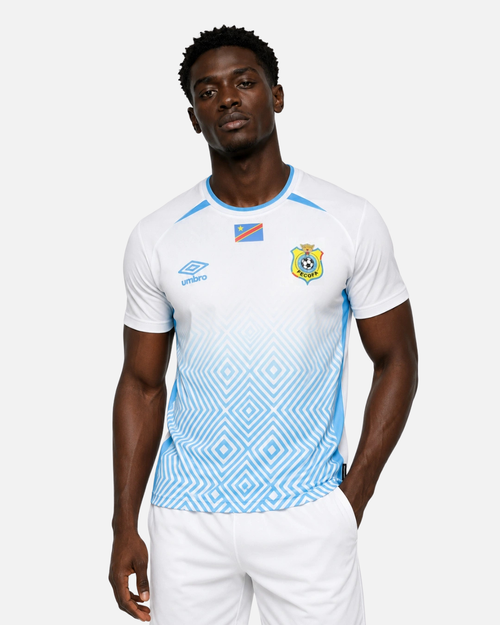 Maillot Extérieur République Démocratique du Congo 2025/2026 - Blanc - Footkorner