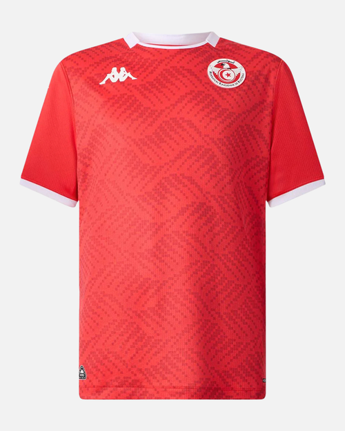 Maillot Kombat Home Tunisie 2025/2026 - Rouge - Footkorner