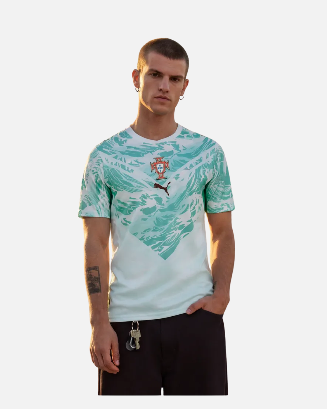 Maillot Extérieur Portugal Coupe du Monde 2026 Junior - Bleu - Footkorner - Footkorner