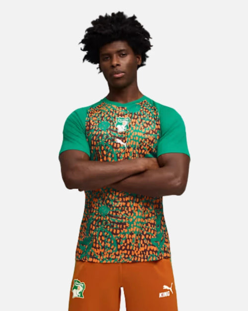 Maillot Pré-Match Côte d'Ivoire Coupe du Monde 2026 - Vert - Footkorner