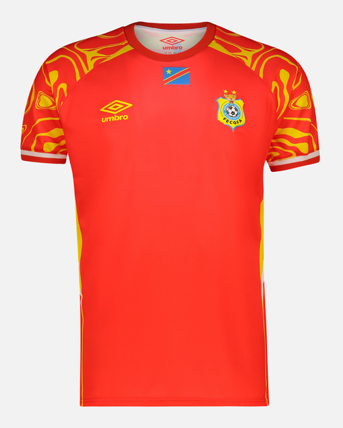 Maillot Third République Démocratique du Congo 2025/2026 - Rouge - Footkorner