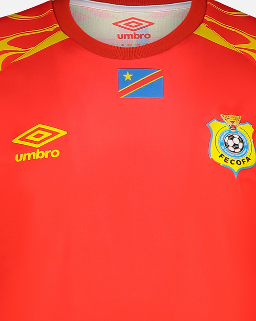 Democratic Republic of Congo Third Kit 2025/2026 - Red - Footkorner