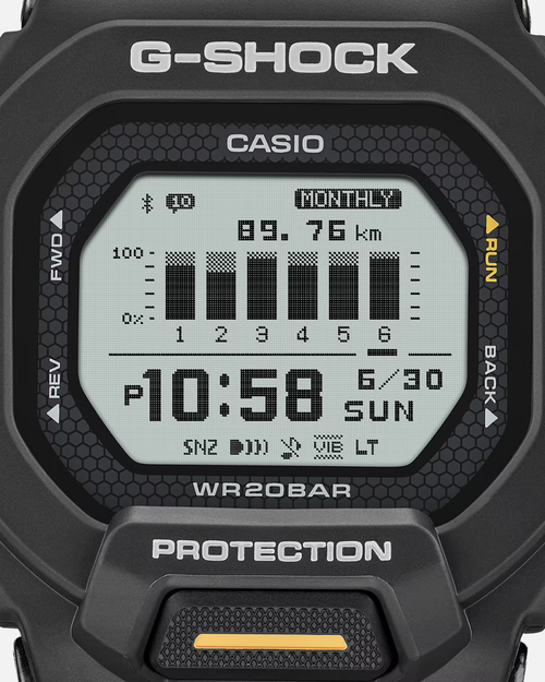 Montre Casio G-squad - Noir - Footkorner
