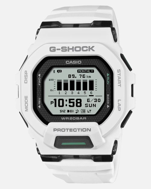 Montre Casio G-squad - Blanc/Noir - Footkorner
