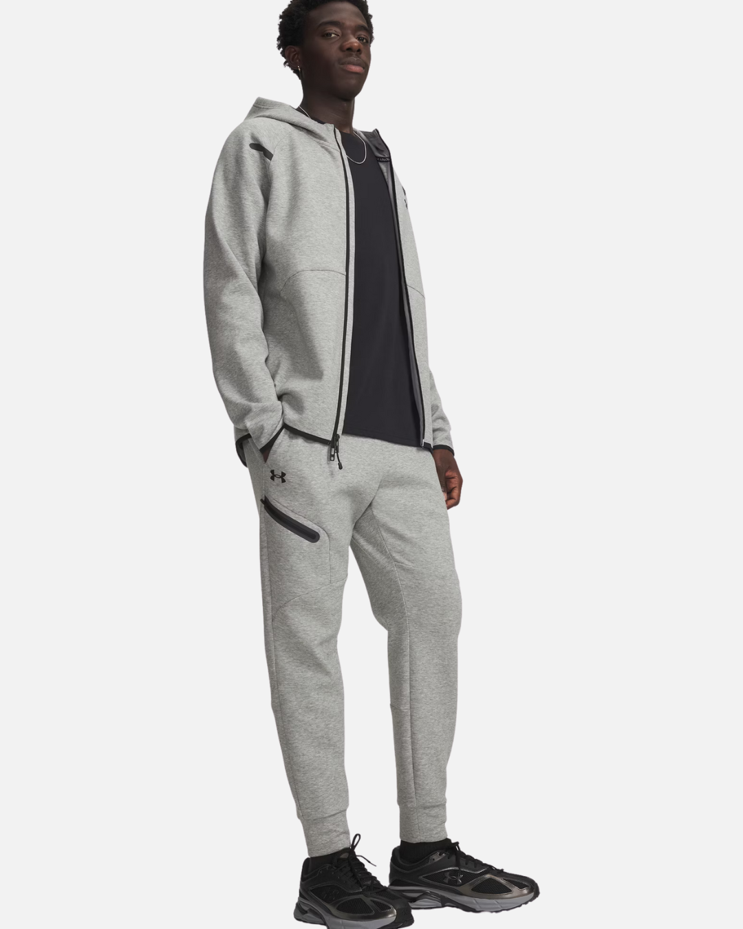 FootkornerUnder Armor Unstoppable Fleece Pants - Gray