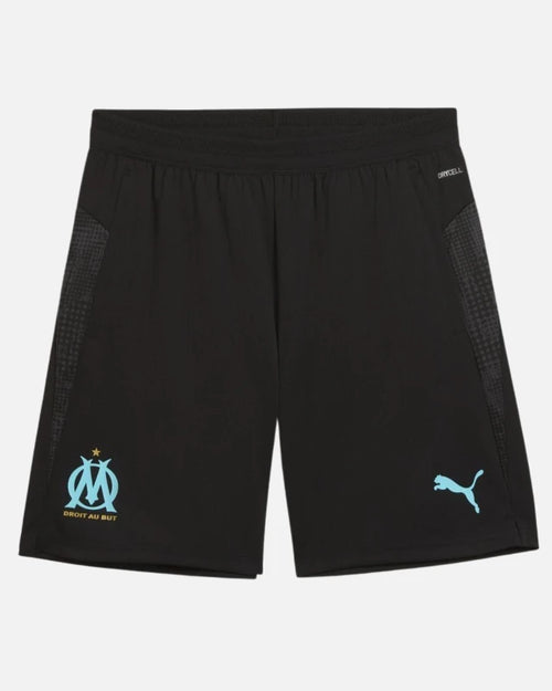 Pantalón corto de entrenamiento OM - Negro - Footkorner