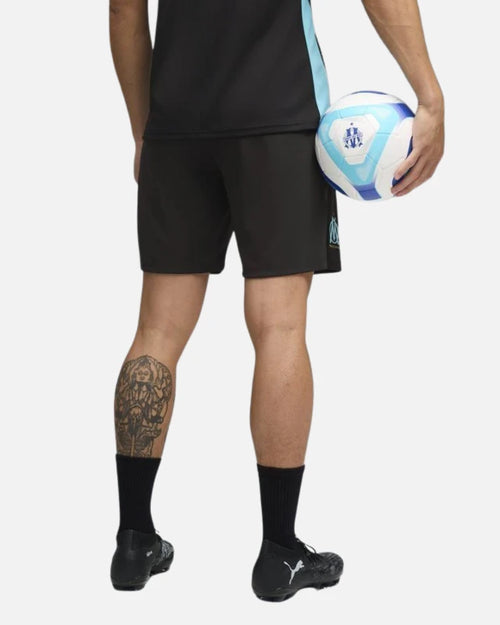 Pantalón corto de entrenamiento OM - Negro - Footkorner