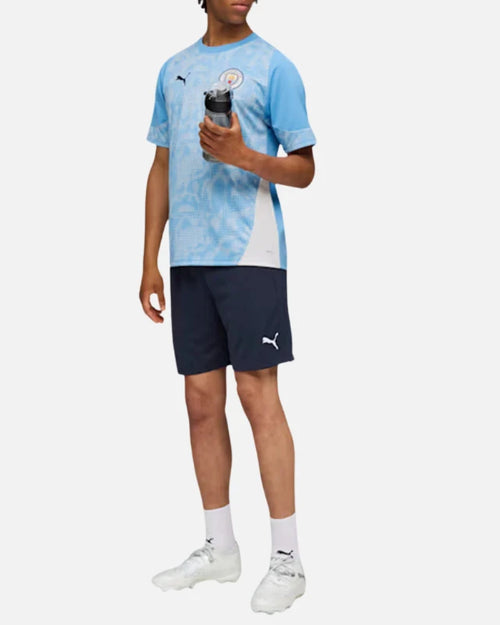 Puma Manchester City Trainingsshorts - Blau - Footkorner