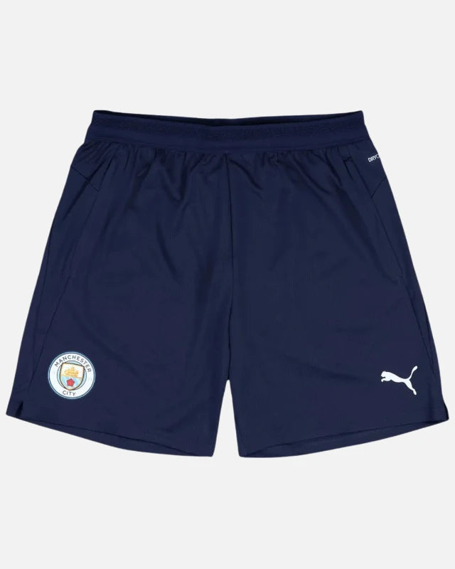 FootkornerPuma Manchester City Trainingsshorts - Blau
