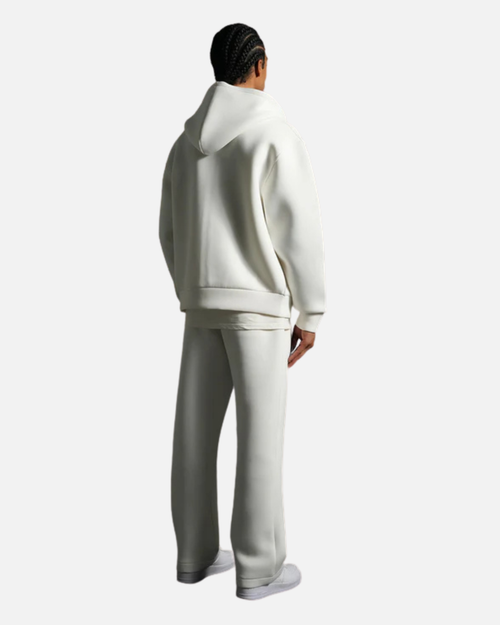 Chándal Básico con Capucha y Cremallera - Blanco - Footkorner
