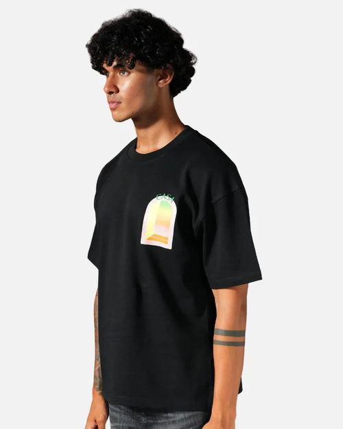 T-shirt Casa - Noir - Footkorner