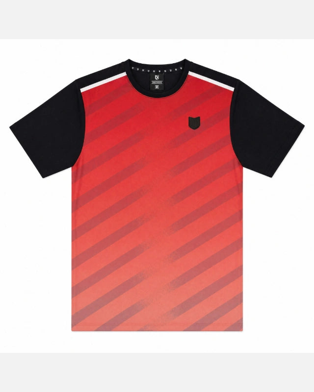 FootkornerT-Shirt FK Rise - Rot/Schwarz