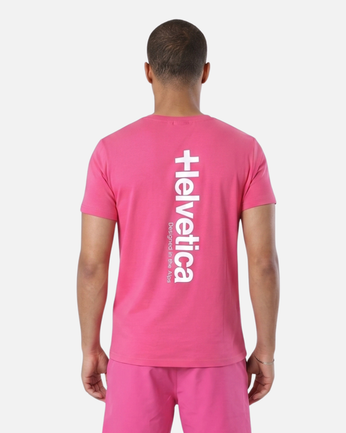 T-Shirt Helvetica Toronto 12 - Rose - Footkorner
