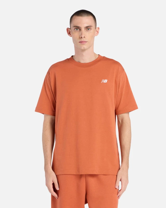 Camiseta New Balance Sport Essentials Algodón - Naranja