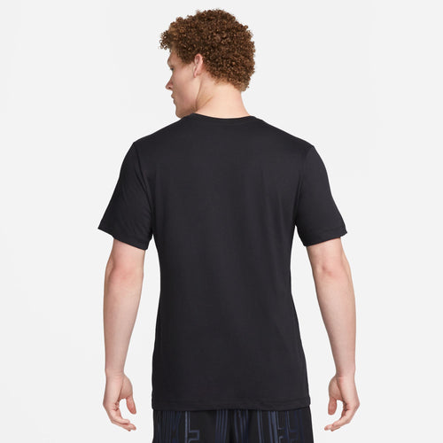 Camiseta Nike Dri-FIT - Negro/Azul - Footkorner
