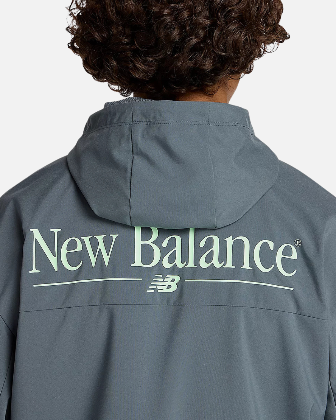 FootkornerChaqueta con capucha New Balance Reimagined Woven - Gris