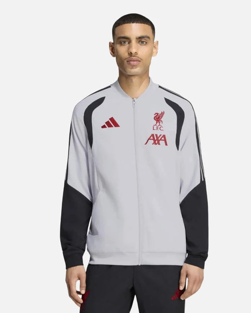 Liverpool FC Tiro Präsentations-Trainingsjacke 2026/2027 – Weiß - Footkorner