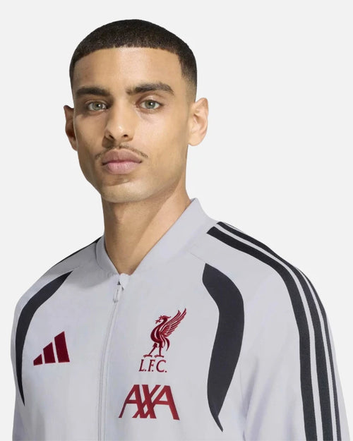 Liverpool FC Tiro Präsentations-Trainingsjacke 2026/2027 – Weiß - Footkorner