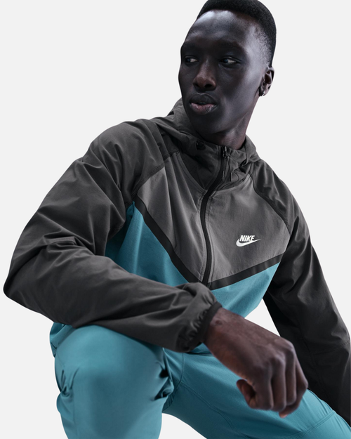 Chaqueta impermeable Nike Tech - Azul/Negro/Gris - Footkorner