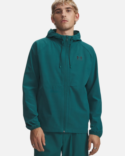 Under Armor Stretch Woven Jacket - Green - Footkorner