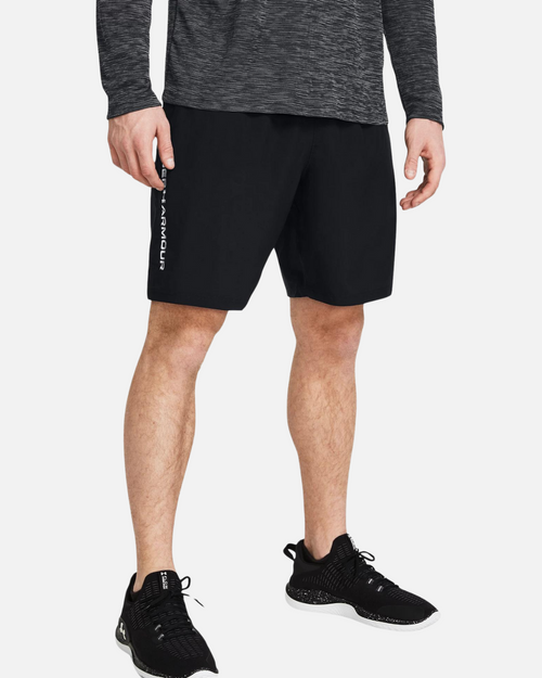 Pantaloncini Under Armour Wordmark - neri - Footkorner