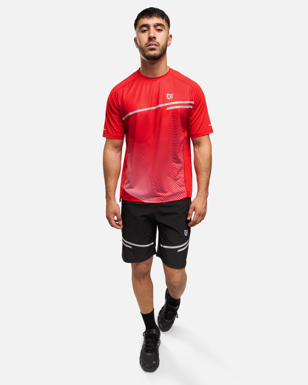 FK Speed ​​T-shirt/Shorts Set - Red