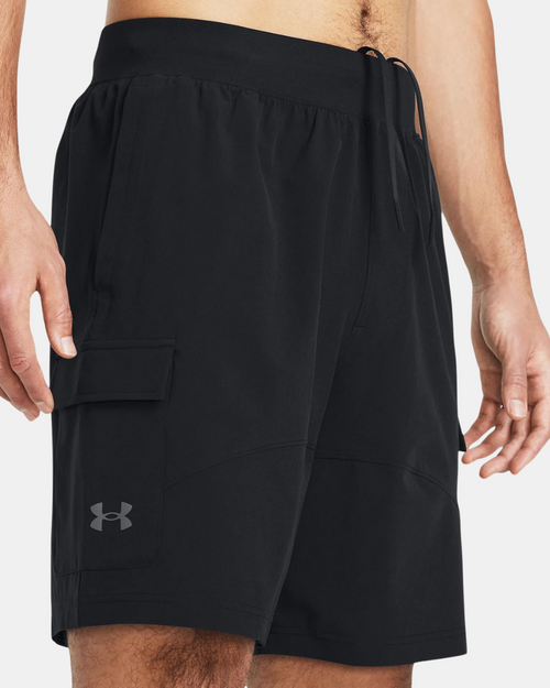 Short cargo Under Armour Stretch Woven - Noir - Footkorner