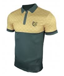 FK Gomorrah Polo Shirt - Green/Yellow 