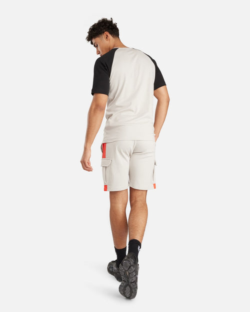 Pantalón corto FK Spirit en beige, rojo y negro - Footkorner