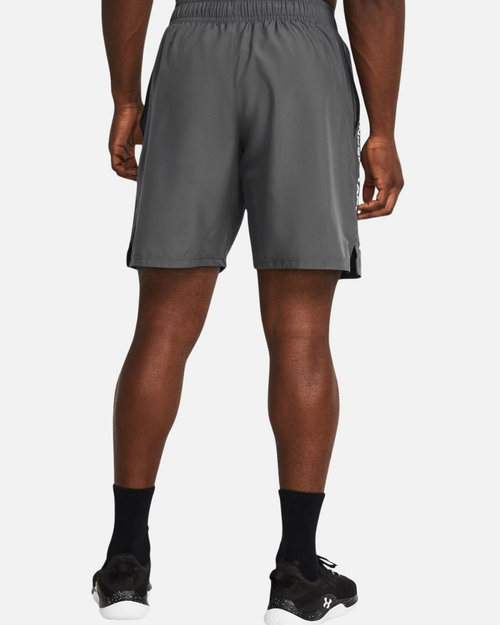 Pantaloncini Under Armour Wordmark - Grigi - Footkorner