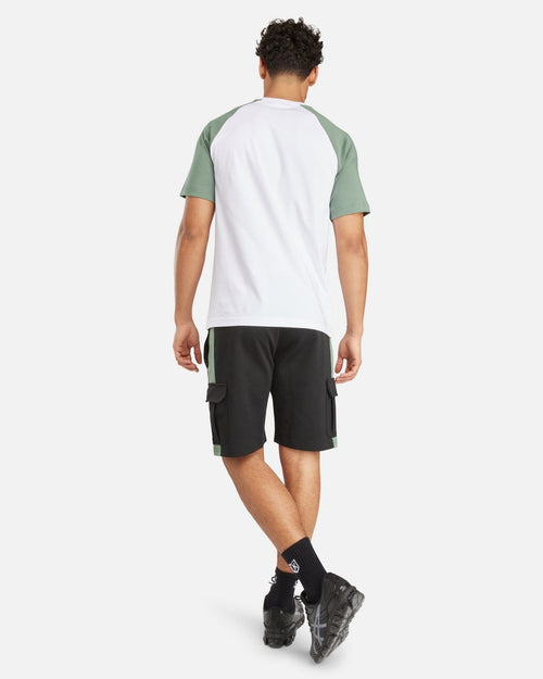 FK Spirit T-shirt - White/Black/Green - Footkorner