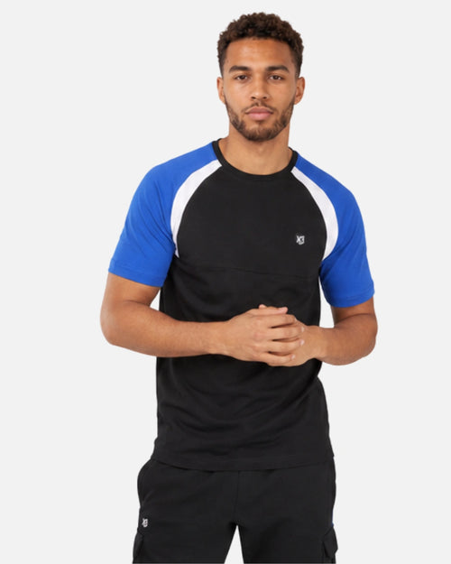 T-shirt FK Spirit - Noir/Bleu/Blanc - Footkorner