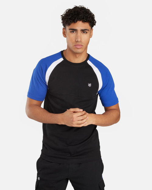 T-shirt FK Spirit - Noir/Bleu/Blanc - Footkorner