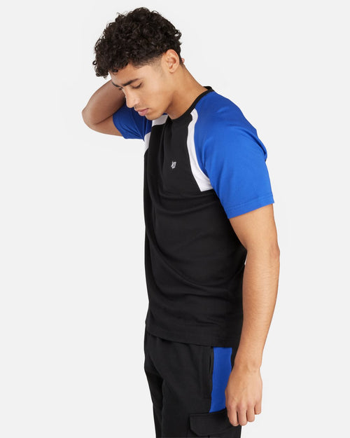 T-shirt FK Spirit - Noir/Bleu/Blanc - Footkorner