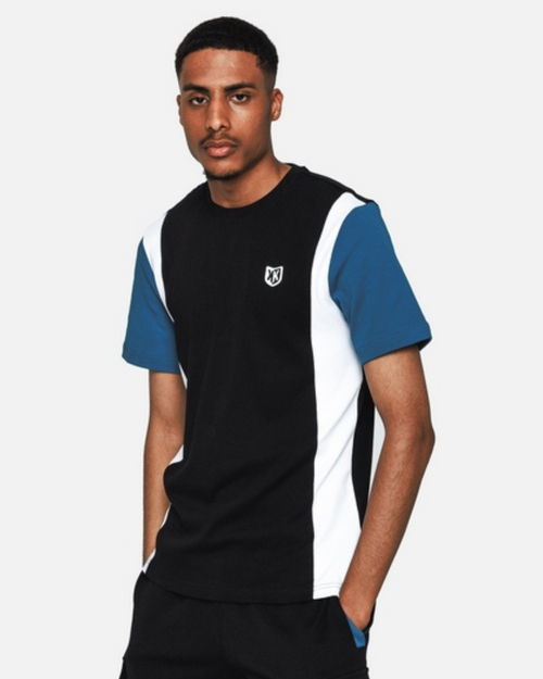 T-shirt FK Canto - Noir/Blanc/Bleu - Footkorner