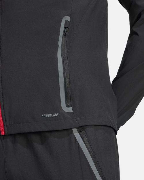 Giacca tecnica Liverpool FC Tiro 25 Competition Vis - Nero/Rosso - Footkorner