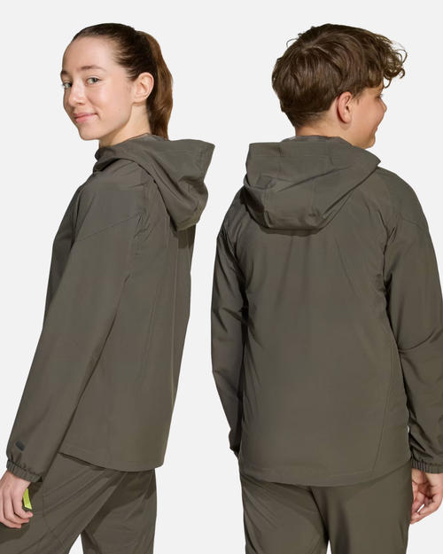 Veste Real Madrid Tiro 25 Competition Vis Tech Junior - Vert - Footkorner