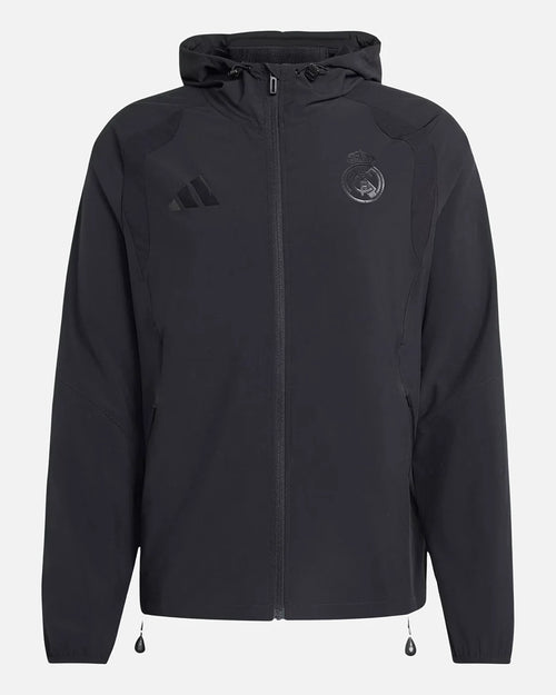 Veste Real Madrid Tiro Travel 2026 - Noir - Footkorner
