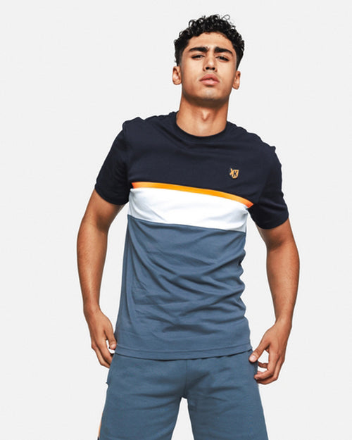 Camiseta FK Sicarios V - Azul/Blanco/Naranja - Footkorner