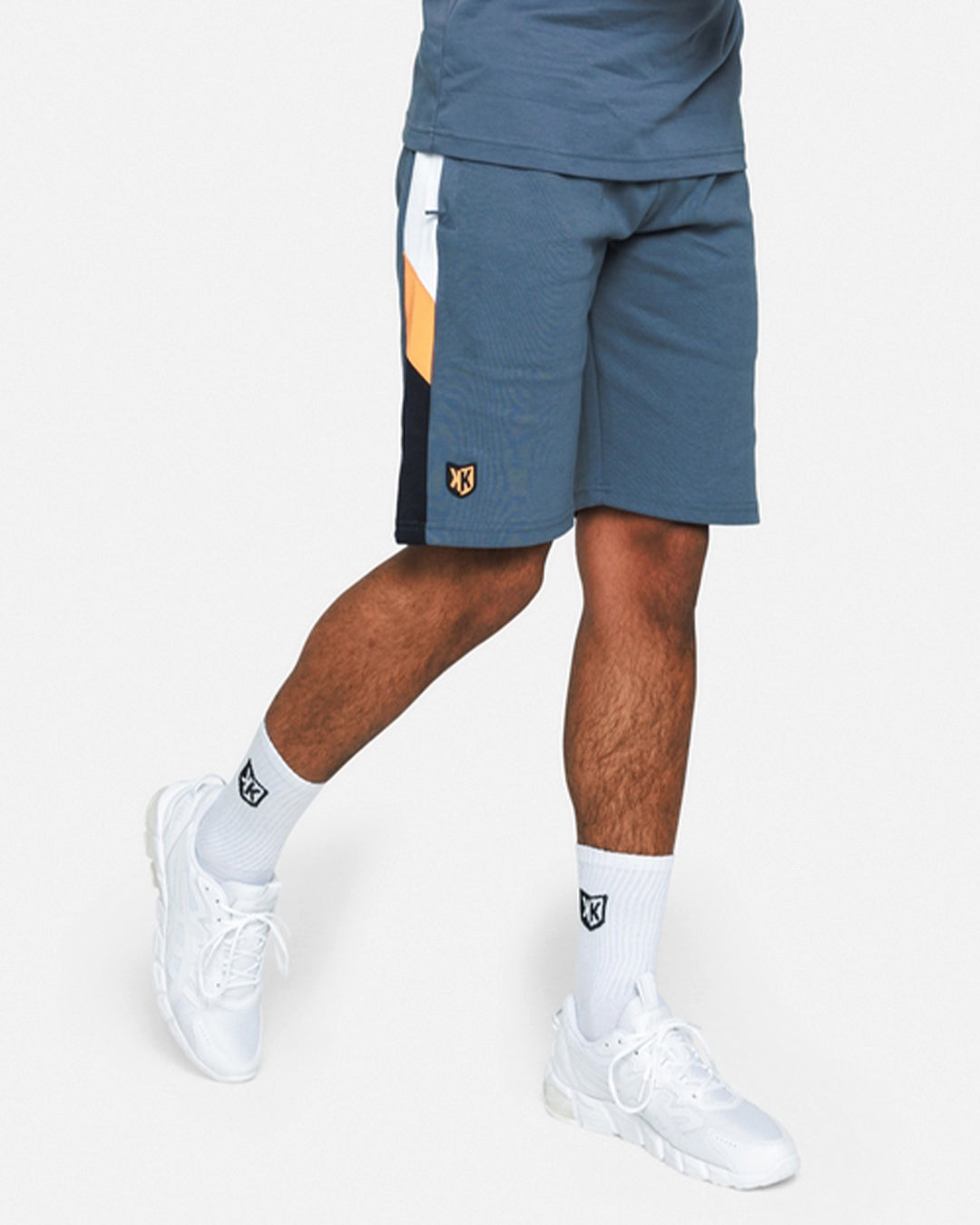 FK Sicarios V Shorts – Blau/Weiß/Orange