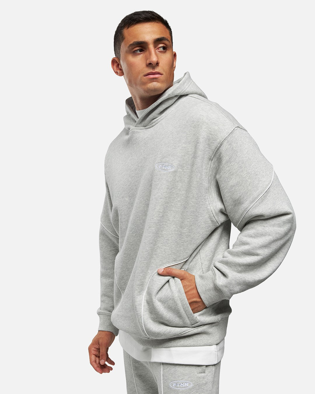 Felpa con cappuccio FK Hike - Grigio