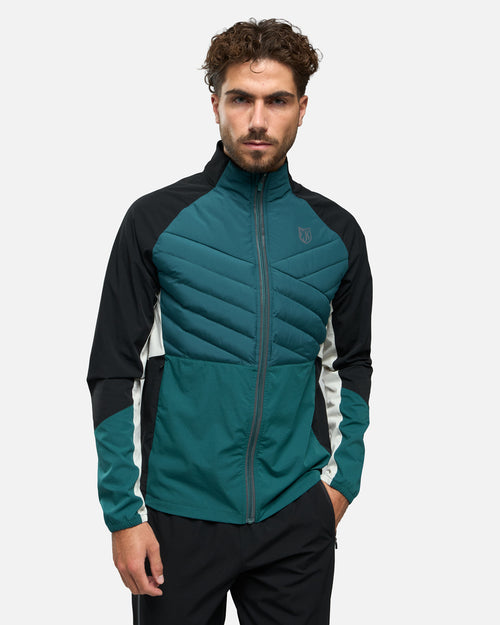 Chaqueta de chándal FTKR Icon - Verde/Negro - Footkorner